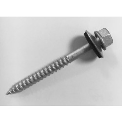 Vis Autoforeuse Tête Hexagonale avec rondelle et joint Néoprène.