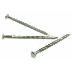 Clous Tête Bombée Crantée Inox